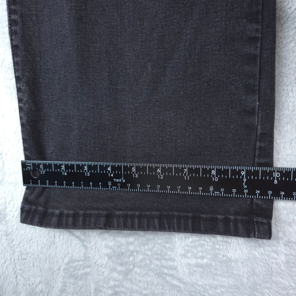 Levis 512 Jeans‎ Womens 18M Black Perfectly Slimming Boot Cut Stretch Y2K 2008 - Picture 12 of 12